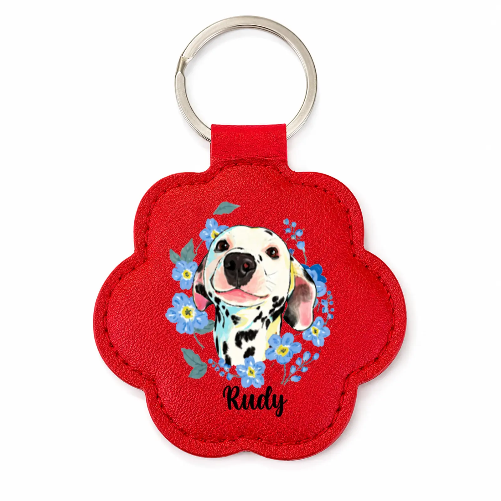 Personalized UV Pet Photo Keychain