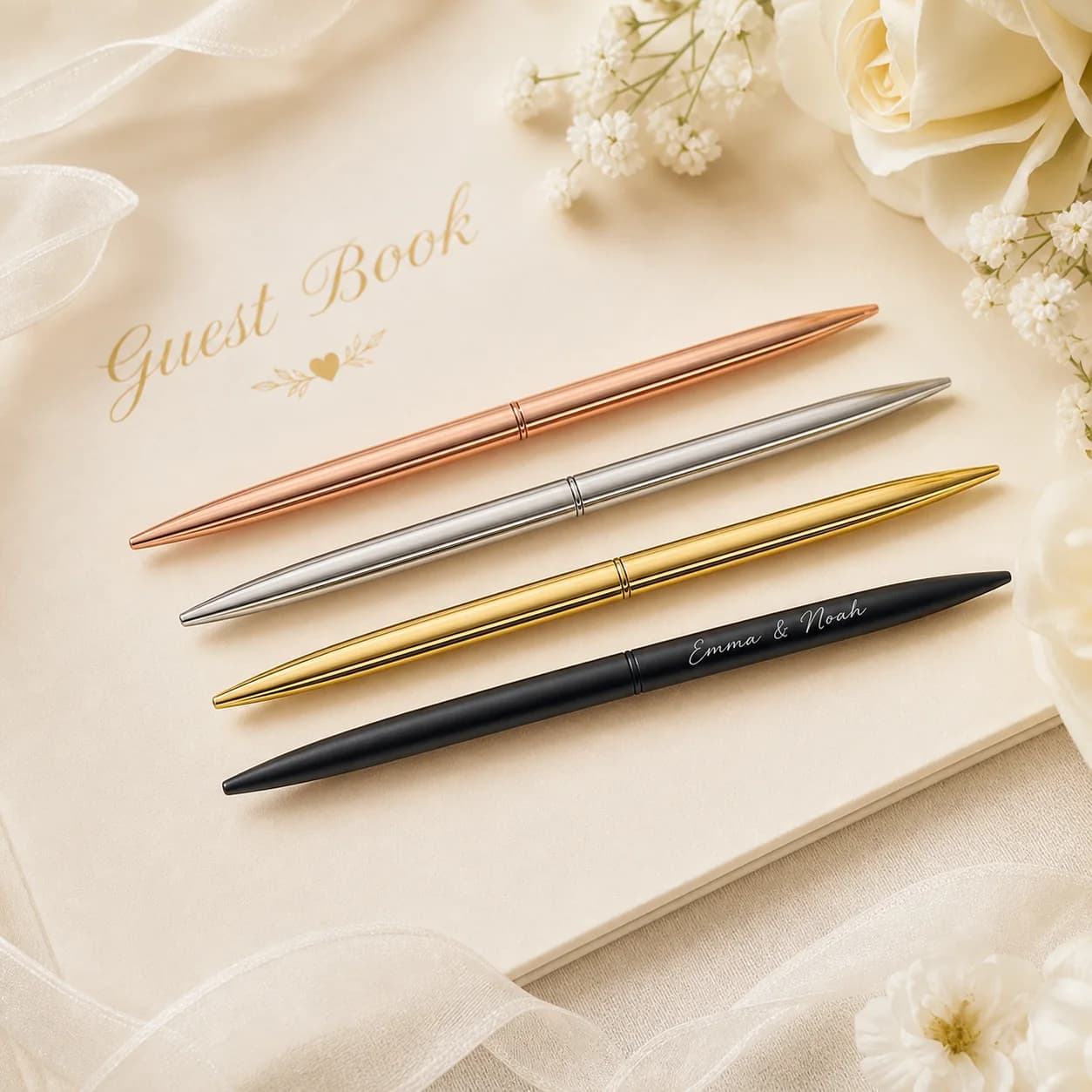 Personalized Wedding Pens