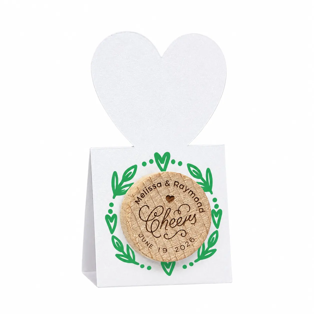 Personalized Wood Wine Bottle Stopper